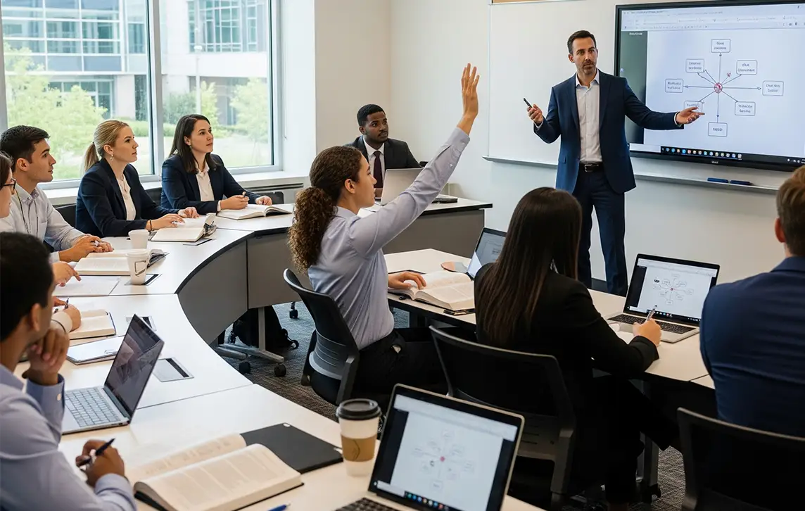 تدریس mba