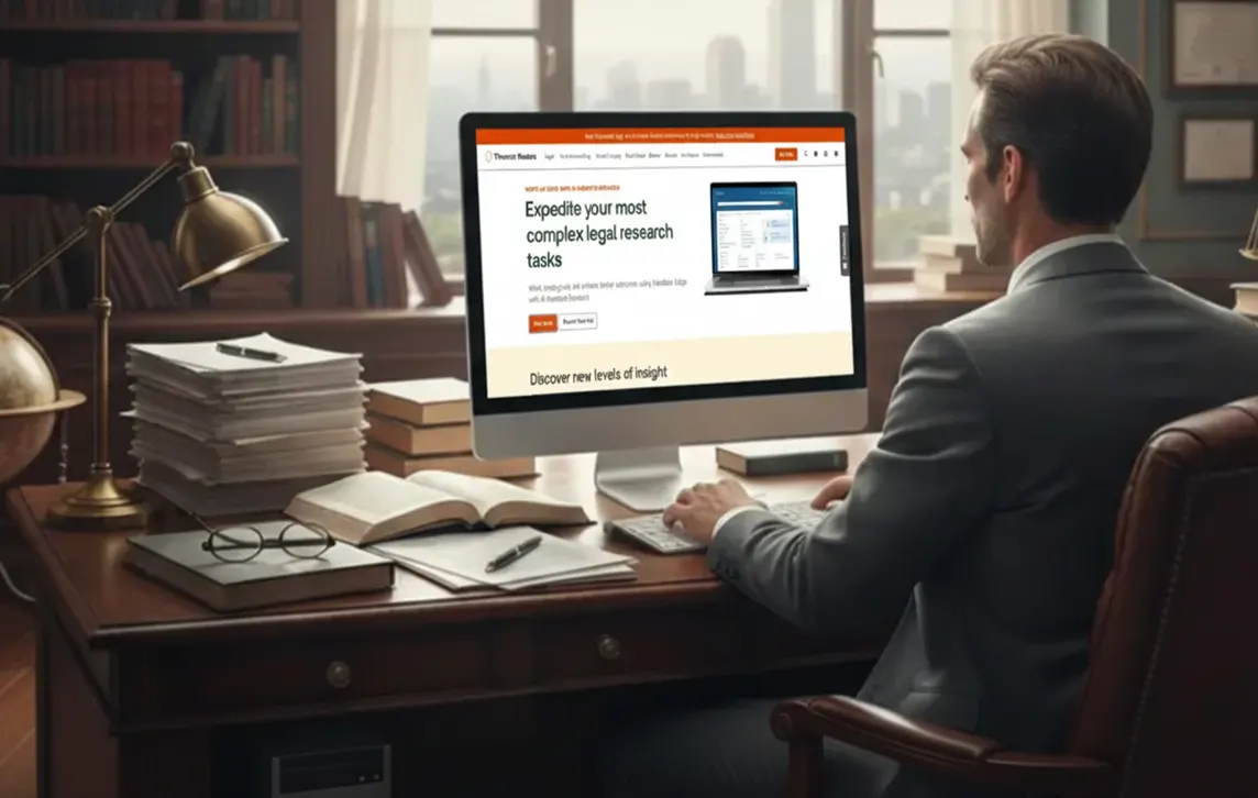 وبسایت Westlaw Edge برای استفاده از ai در مشاوره حقوقی